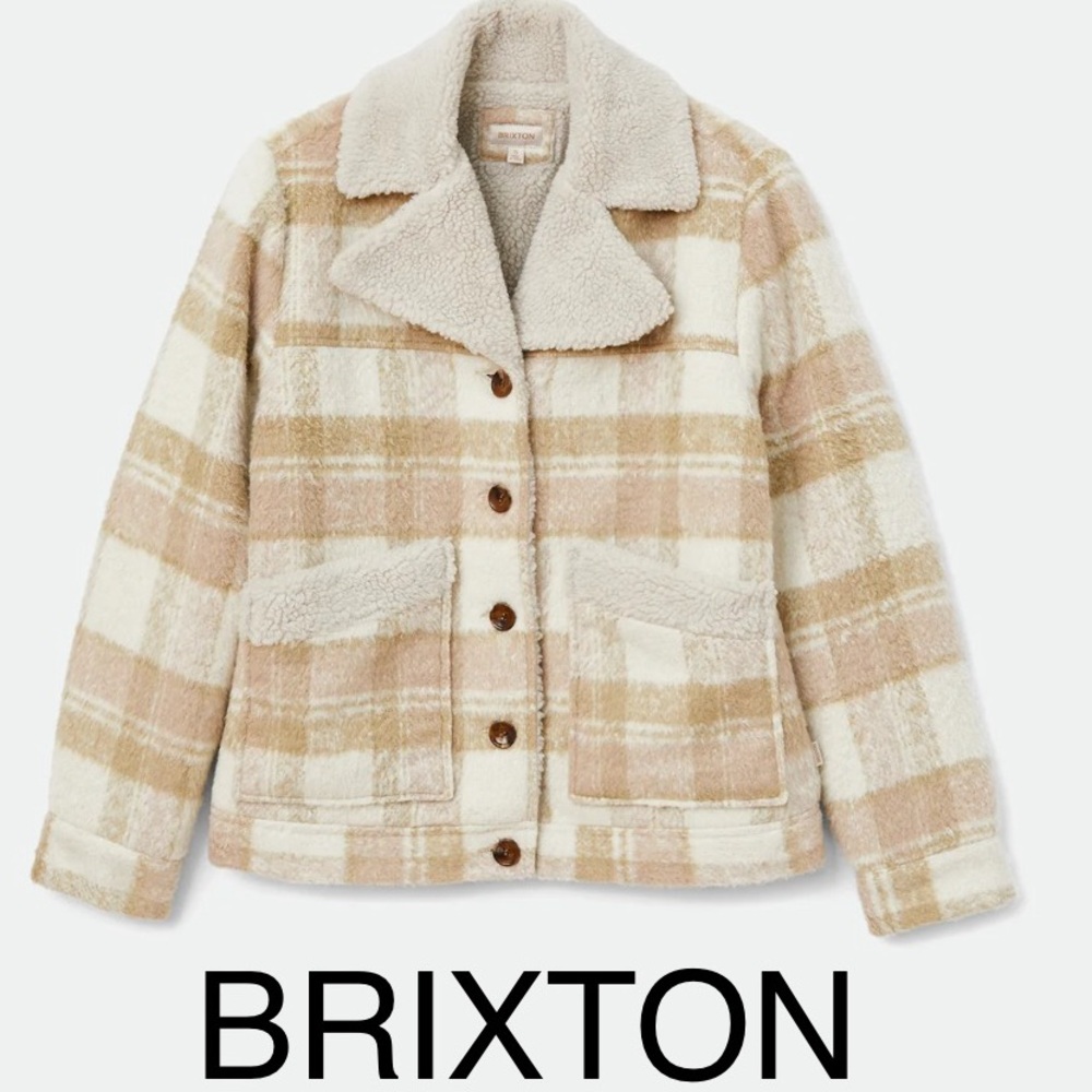 NWT BRIXTON Nouvelle NWT SIZE XSMALL Sherpa Lining
